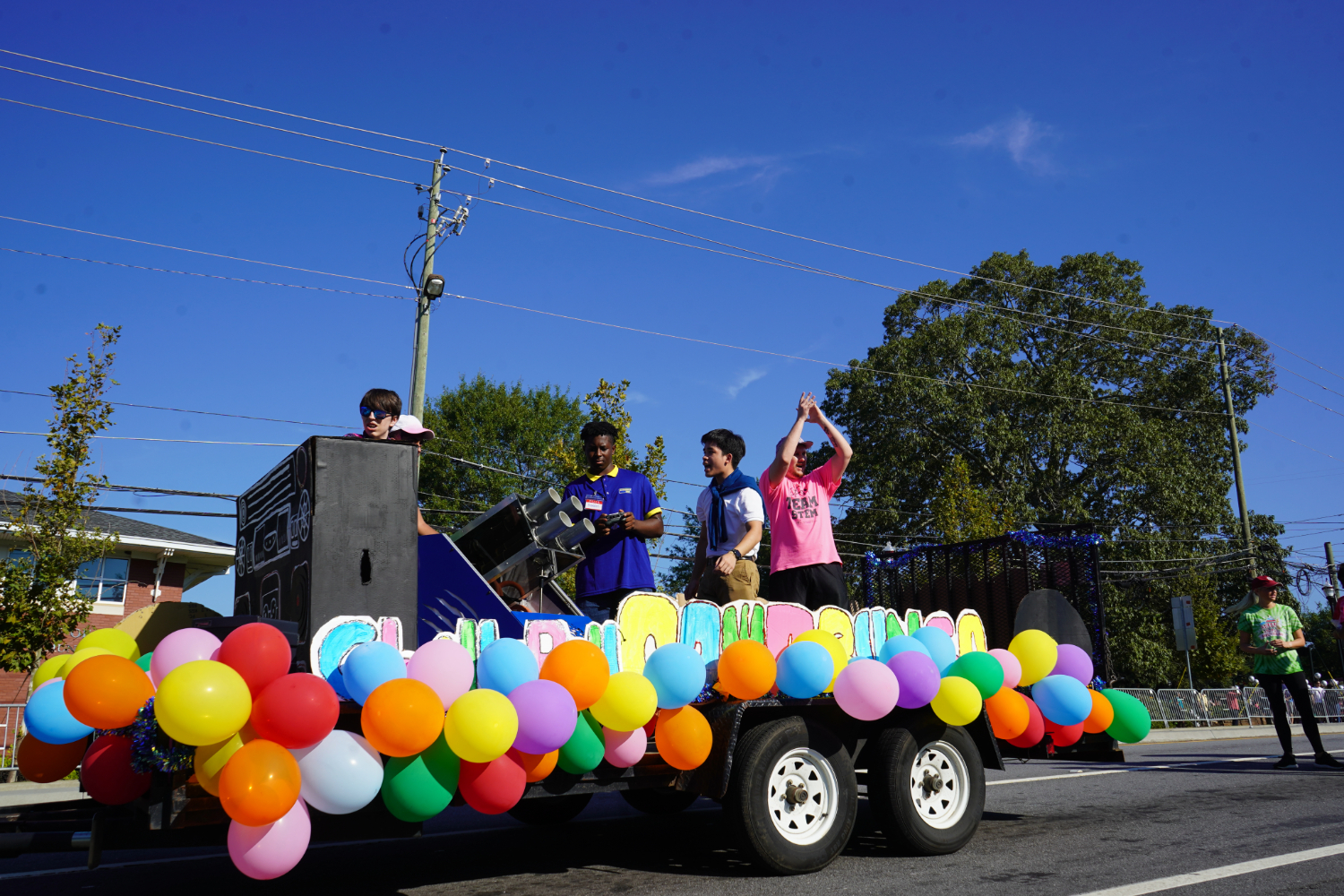 Best Float (2nd Place): Peachtree Ridge High School Robotics Team