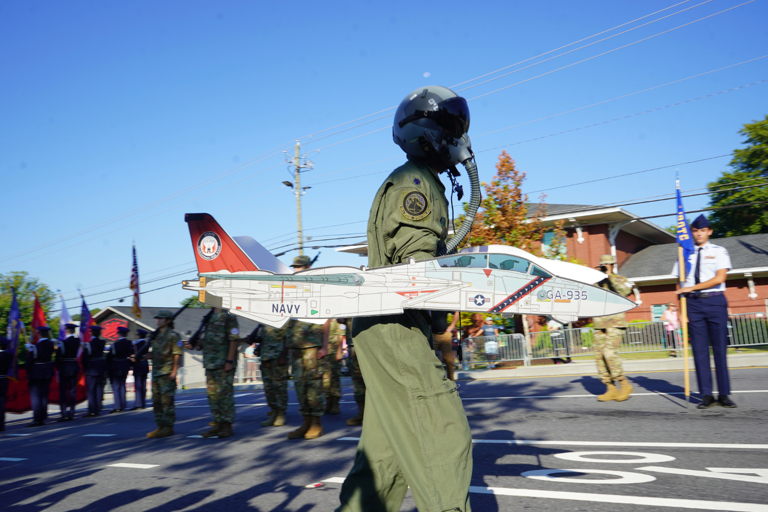 Most Entertaining (1st Place): North Gwinnett High School Air Force J-ROTC